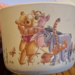 Vintage Disney Winnie the Pooh Friends Ceramic beverage cup Bioworld